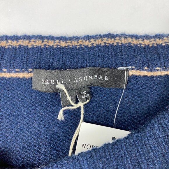 NWT Skull Cashmere 360 Cashmere Sweater Women's Size Medium Striped - Picture 11 of 16